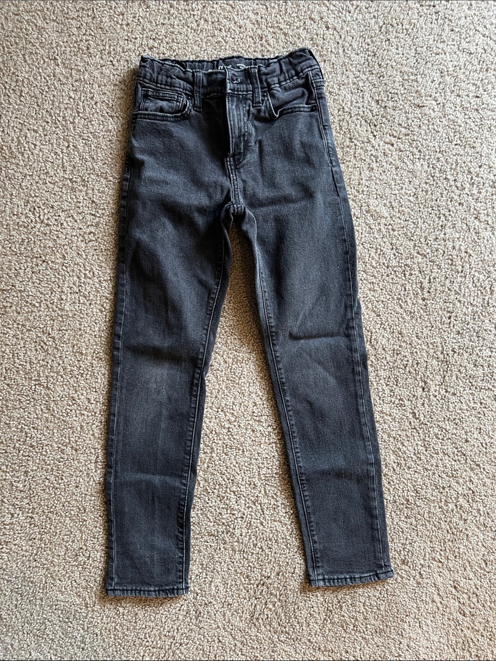 Old Navy Kids Charcoal Black Taper Skinny Jeans